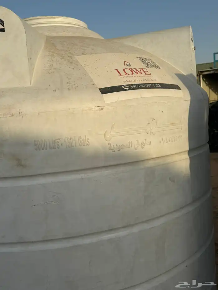 خزانين ماء للبيع 5000الف التر عامودي شركت الزامل 2