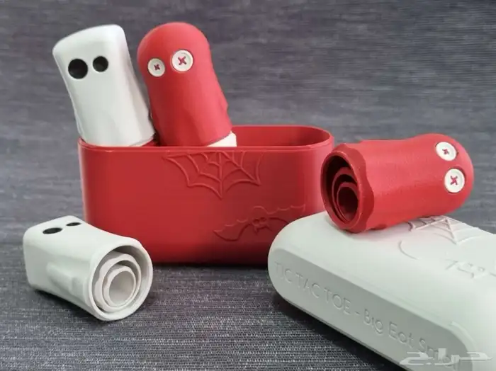 لعبة تيك تاك تو ( اكس أو ) الصغير يأكل الكبير نسخة الاشباح 2