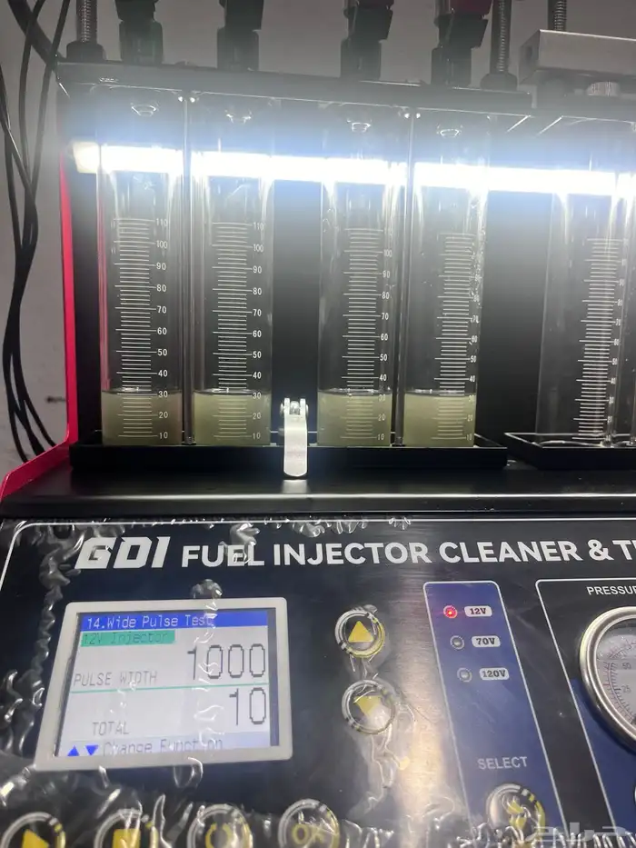 ورشة رائد الإتقان - تصفية مكاين - تنظيف بخاخات بجهاز HPPT 2