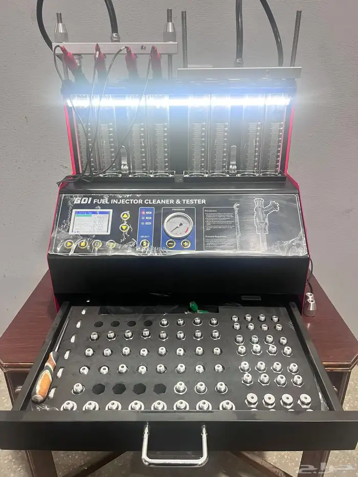 ورشة رائد الإتقان - تصفية مكاين - تنظيف بخاخات بجهاز HPPT 0