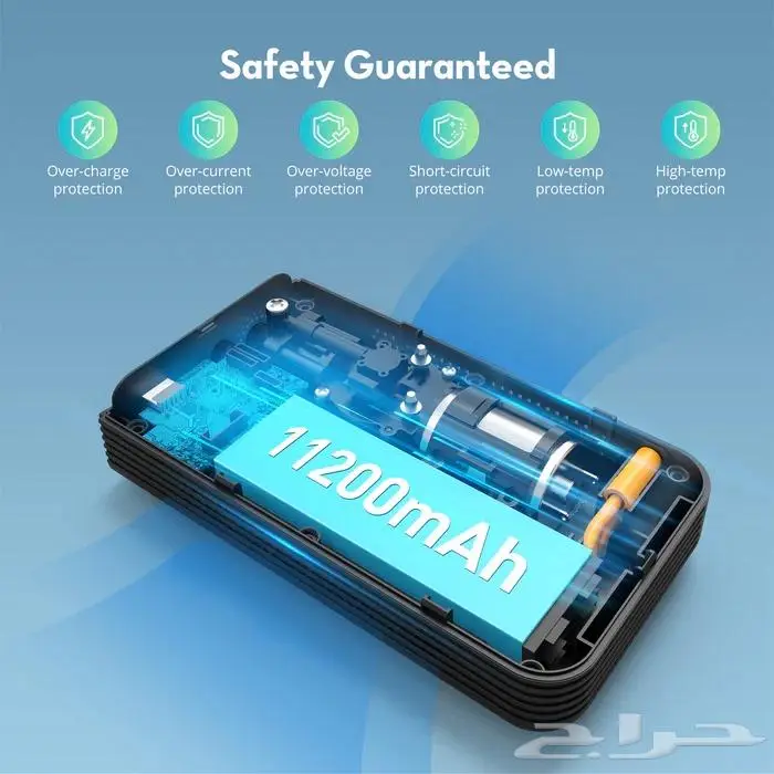 جهاز طوارئ سيارة شامل رافا باور 11200 4