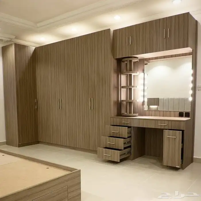 خزائن ملابس غرفه نوم تفصيل جاهز 11