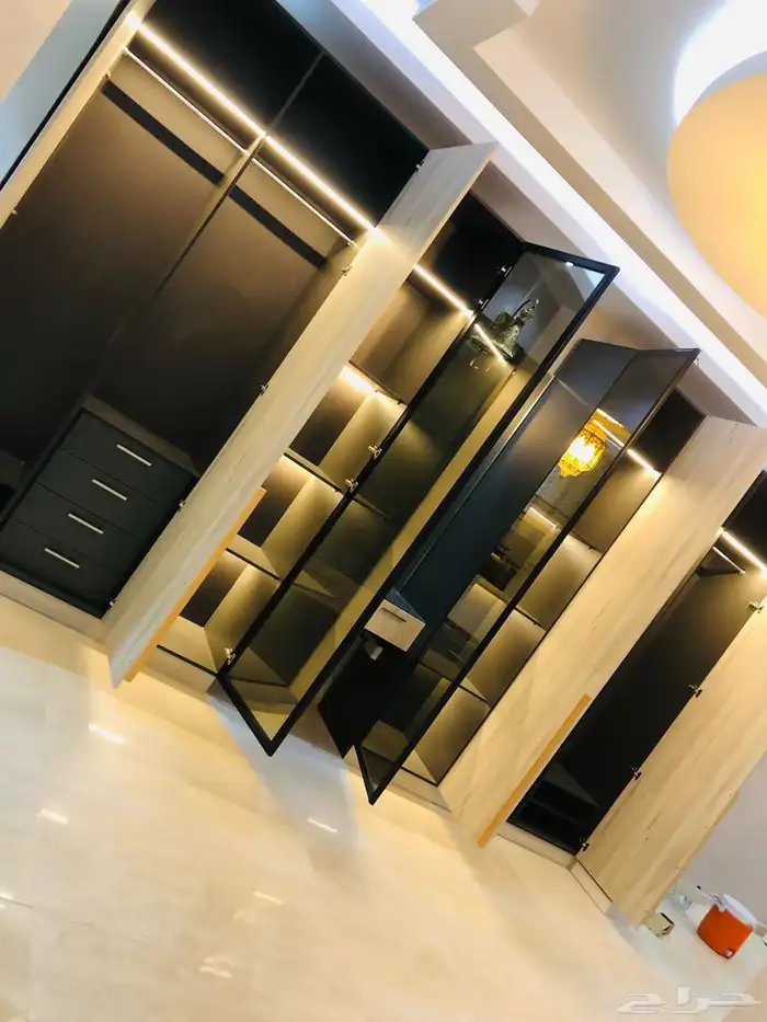 خزائن ملابس غرفه نوم تفصيل جاهز 6