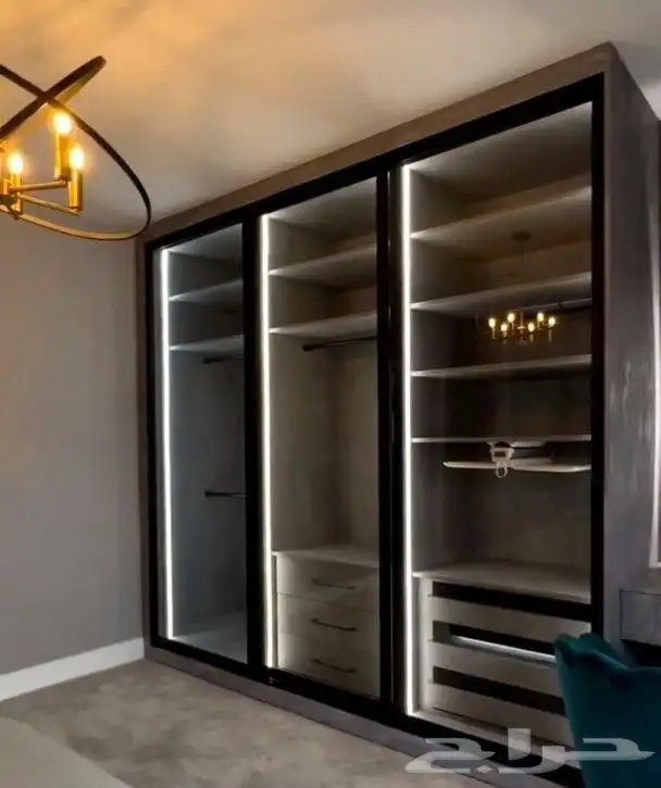 خزائن ملابس غرفه نوم تفصيل جاهز 13