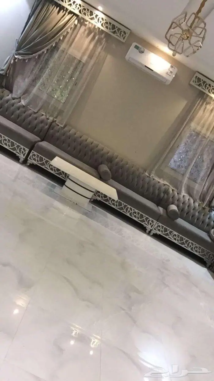 استراحه كبيره قسمين ومسبح كبير بسخان ومويا جديده 9