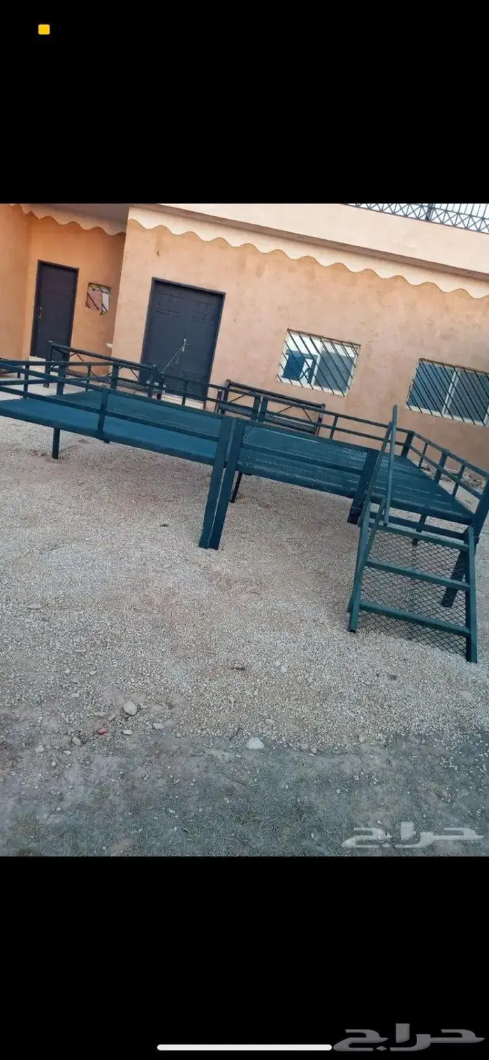 غرف خشب دكات حديد 2