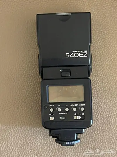 Canon flash 540 EZ اصلي وكابل استوديو 0