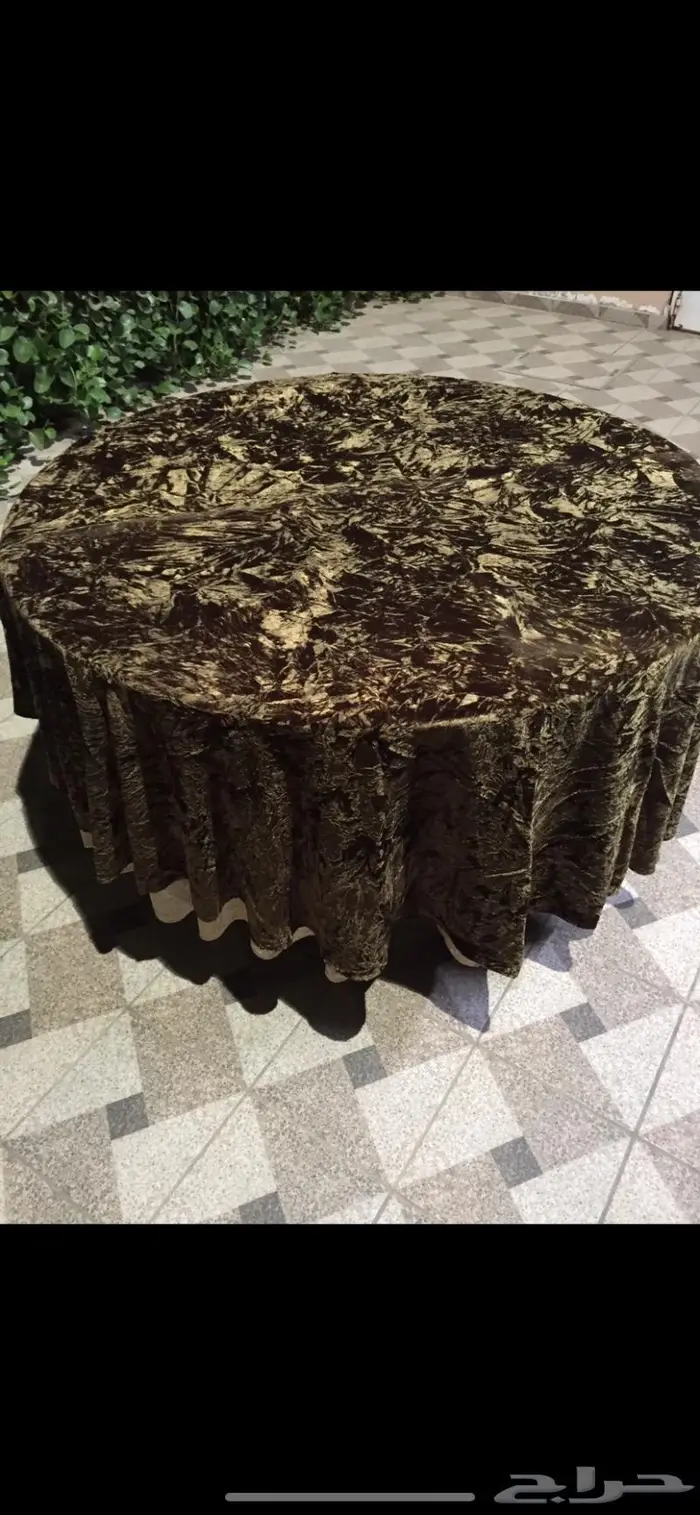 مفارش طاولات وتلبيسات كراسي 1