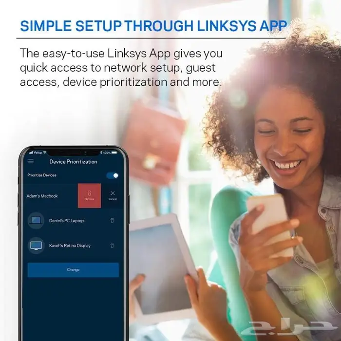 للبيع راوترلينكسيس EA9500 ماكس ستريمLinksys EA9500 3