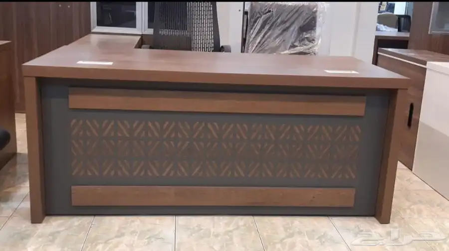 جديد مكاتب اثاث إدارة خشيب متوفر كل ألوان و مقاسات متوفر 25