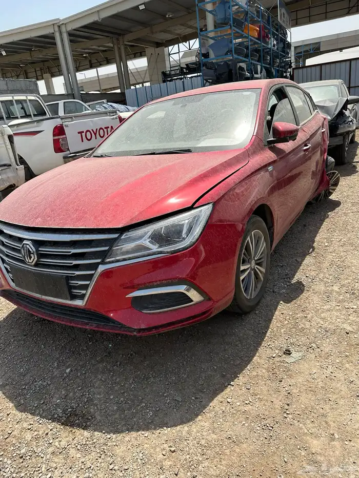 MG 5 امجي فايف 2023 تشليح رايد سليمان النعماني 2
