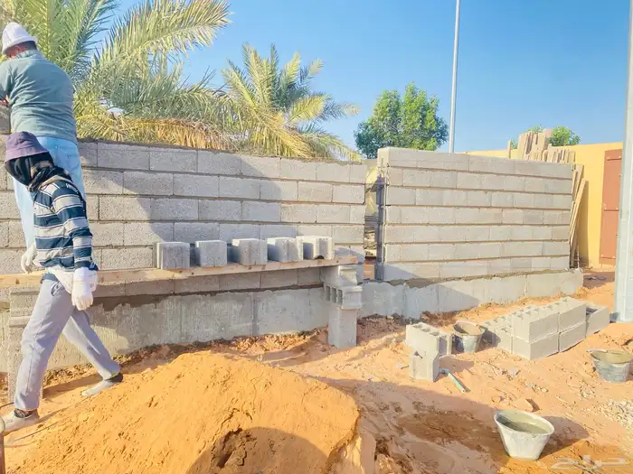 مقاول بناء  وترميم .تحويش اراضي 5