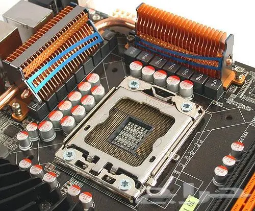 مزربورد لوحة كمبيوتر جيمنج asus stack cool 2 p6t deluxe 7