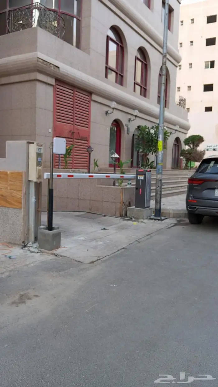 بوابة مواقف ذراع عمود الكتروني بوابة سيارات باركينج جراج 1