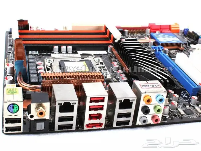 مزربورد لوحة كمبيوتر جيمنج asus stack cool 2 p6t deluxe 3