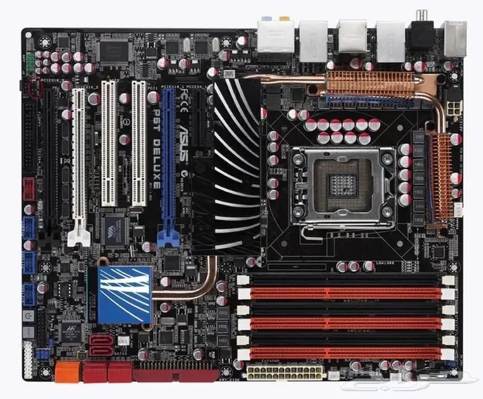 مزربورد لوحة كمبيوتر جيمنج asus stack cool 2 p6t deluxe 2