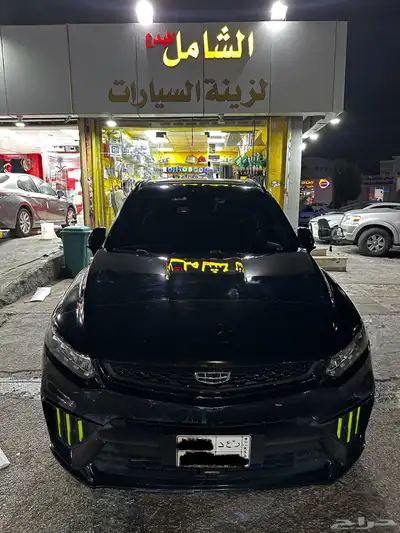 جيلي توغيلا 2024 فل بالكامل لون اسود 4x4 2