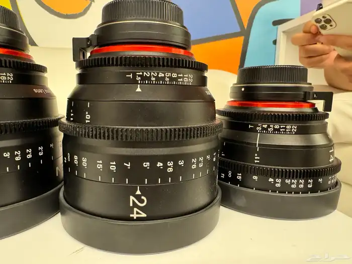 عدسات xeen عدسات سينما 4