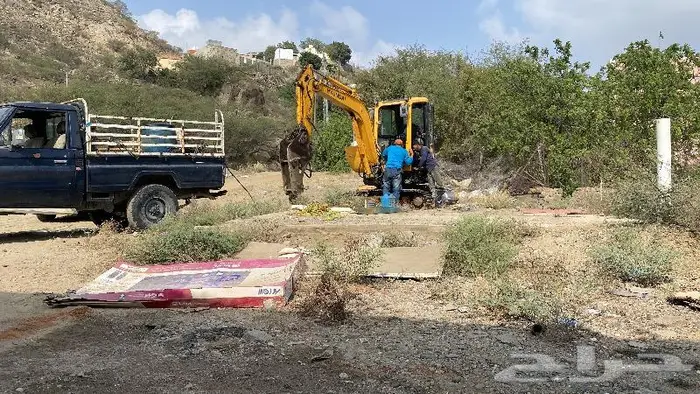 للاجار حفار صغير Mini excavator 2