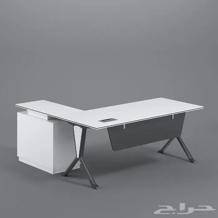 اثاث مكتبي متكامل جديد مكاتب خشب وزجاج عروض كراسي 3