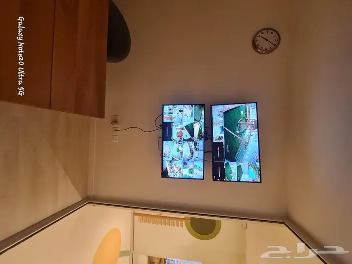 تركيب كاميرات مراقبة وادوات السلامه والدفاع المدنى وسنترال 8