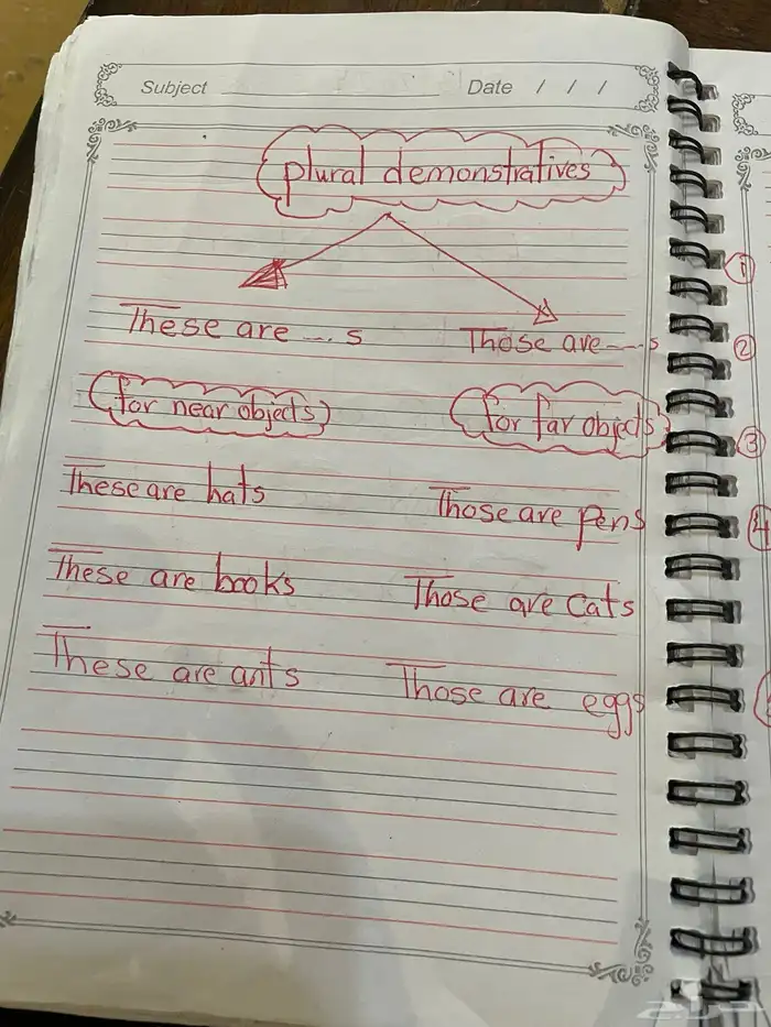 معلمة انجليزي و تأسيس 2