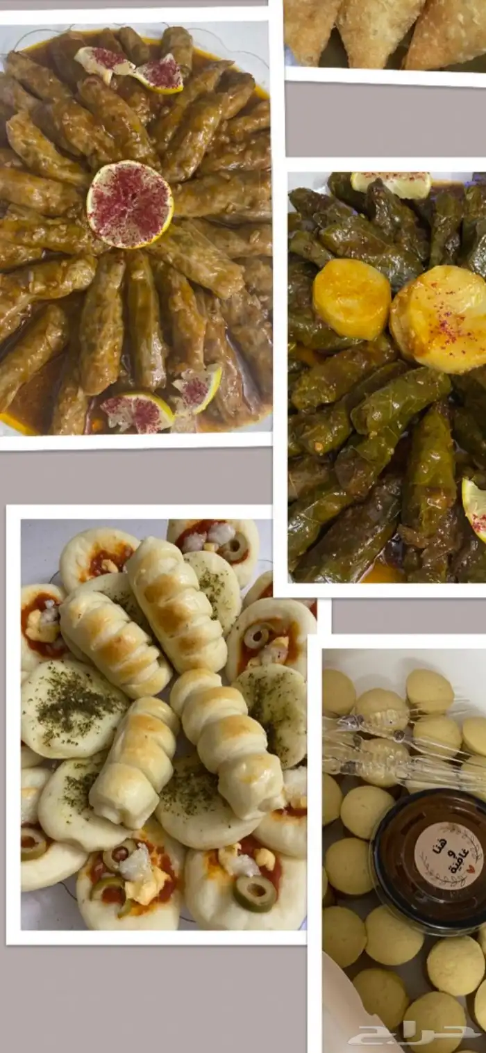 ورق عنب  ملفوف كوكيز قراقيش سمبوسه معجنات 3