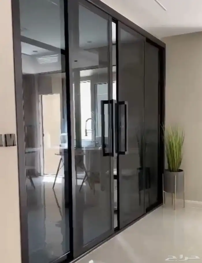 ابواب الزجاج والالمنيوم شغل ممتاز وبافضل الاسعار 5