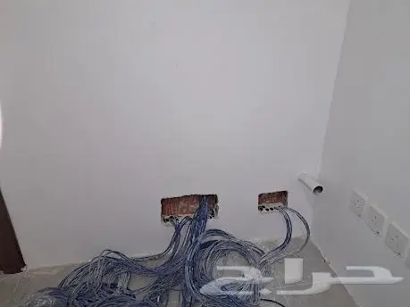 تركيب وتمديد كاميرات انتركم شبكات سماعات جهاز بصمه 1