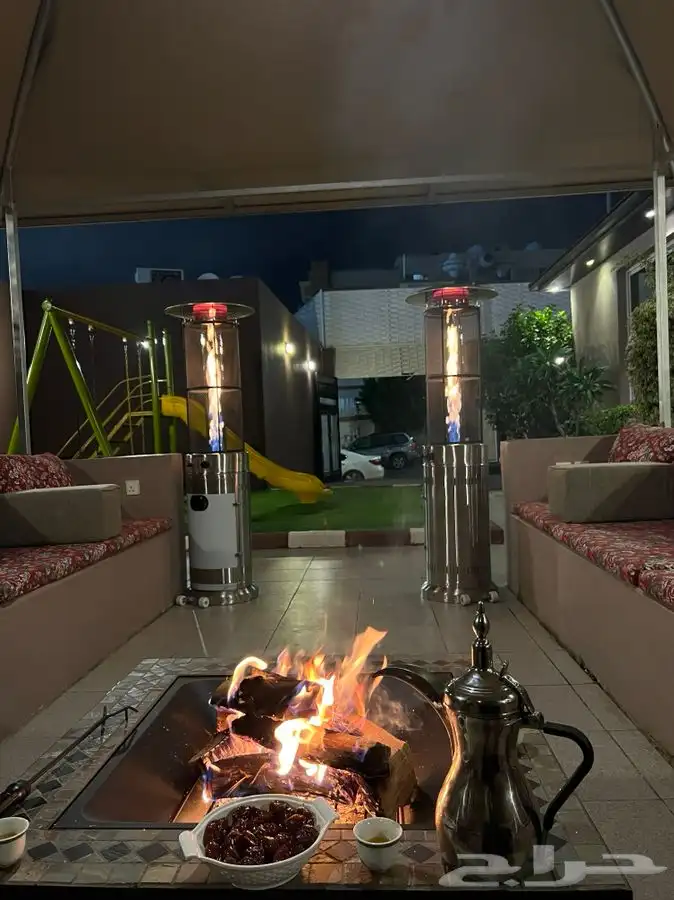 شاليهات واستراحات وفلل منتجع إطلالة الورد 2 4