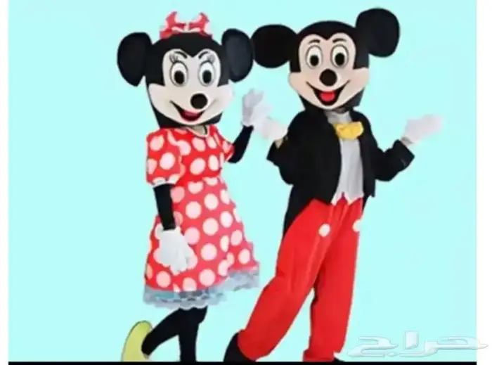 بيع شخصية ميكي ومهرج كرتونية 0