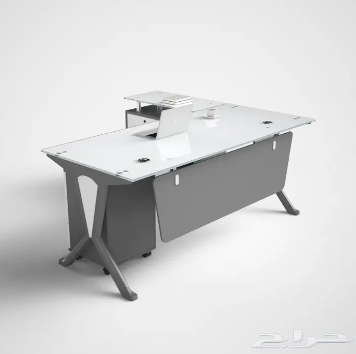 مكتب زجاج مودرن 0