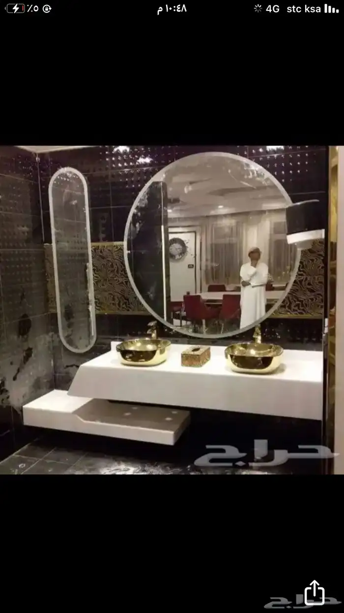 مغاسل رخام طبيعي وصناعي طاولات ومطبخ 12