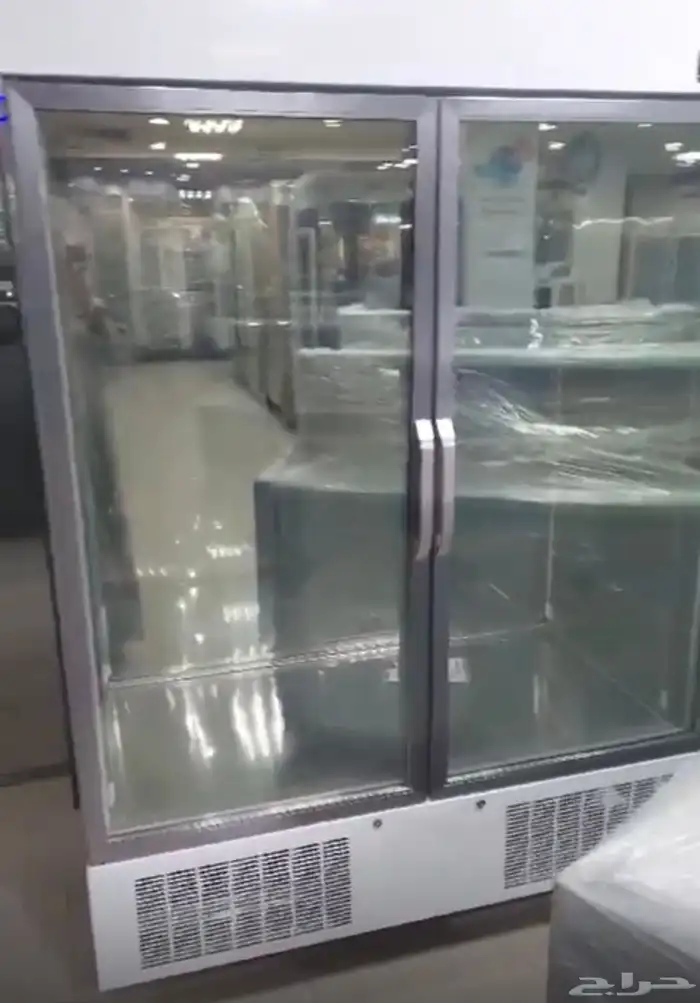 عرض جديد ثلاجة لحم   تعليق وجهتين زجاج استيل كامل توصيل مجا 0