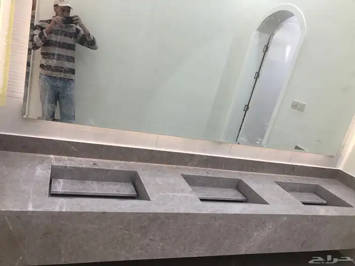 مغاسل رخام طبيعي وصناعي طاولات ومطبخ 23
