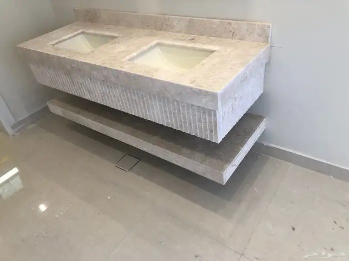 مغاسل رخام طبيعي وصناعي طاولات ومطبخ 31