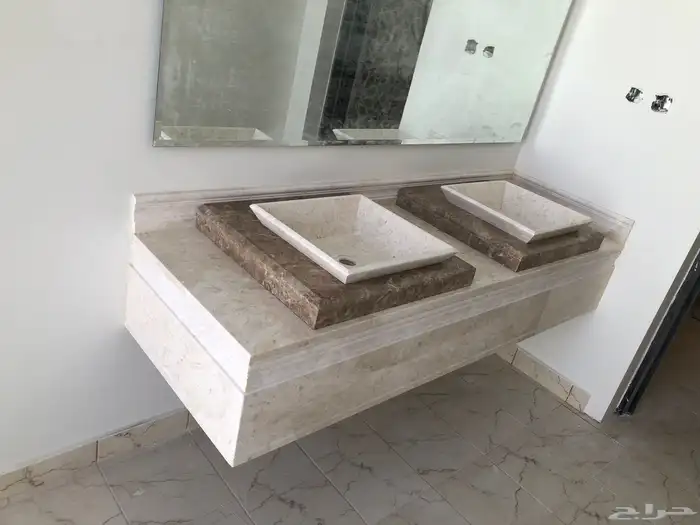 مغاسل رخام طبيعي وصناعي طاولات ومطبخ 20