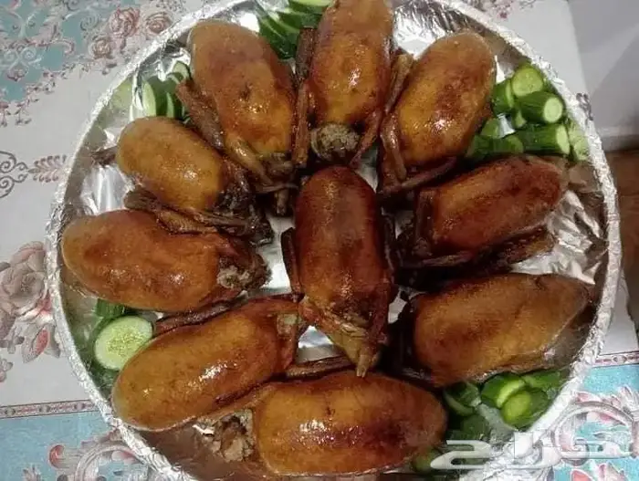 حمام محشي مع ارز بالخلطة حائل الجوز 65 ريال 0