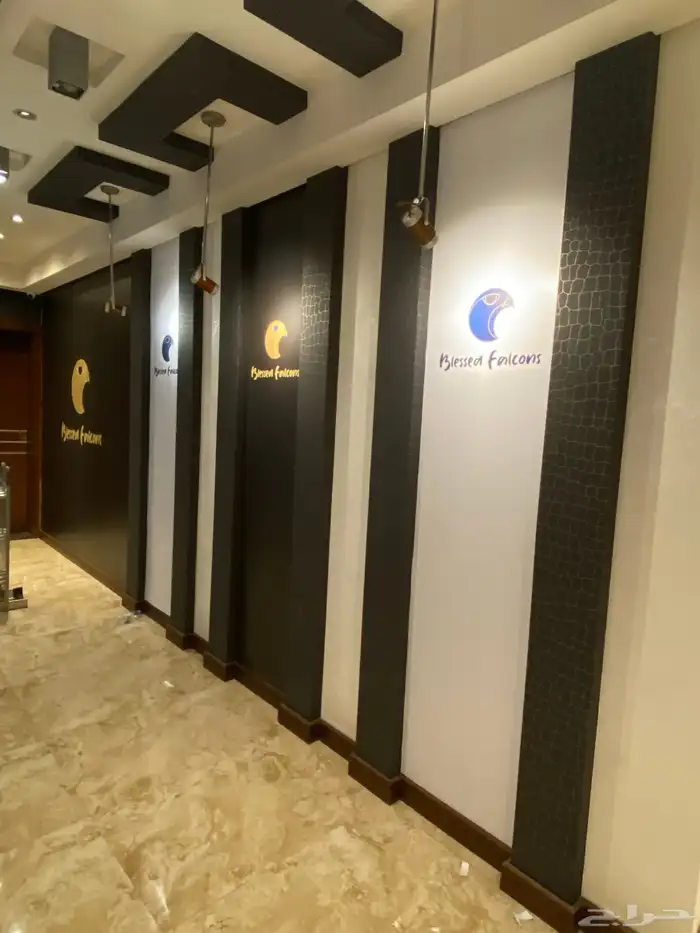 لوحات حروف بأرزة   استيكرات   خطاط 11