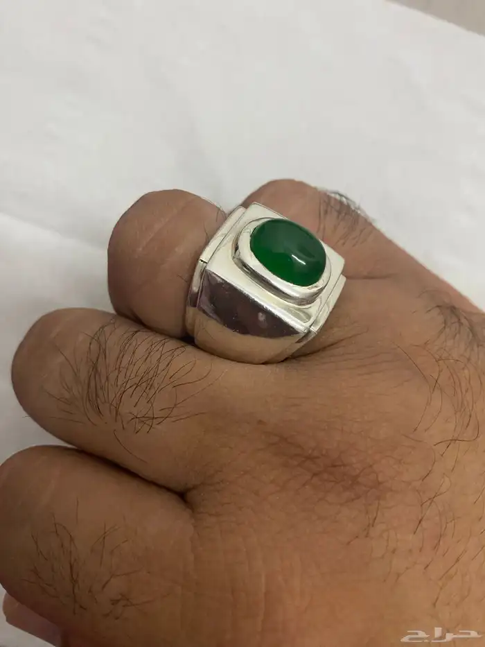 خاتم جاد بورمي صياغه حماده vip 4