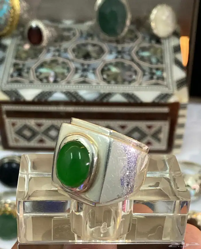 خاتم جاد بورمي صياغه حماده vip 0