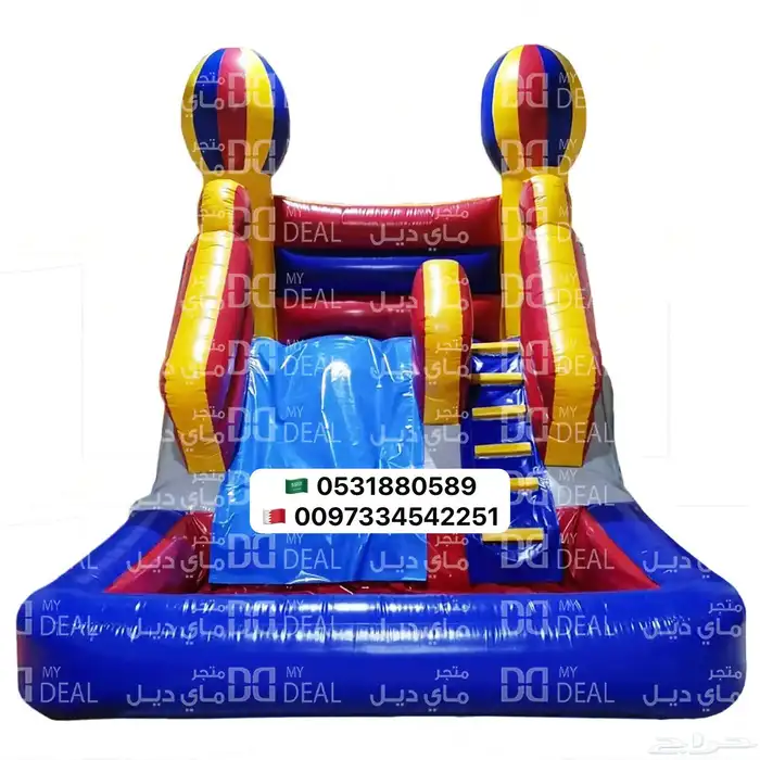 ايجار نطيطات تاجير ملاعب صابونية ايجار زحاليق مائية زحليقه 16