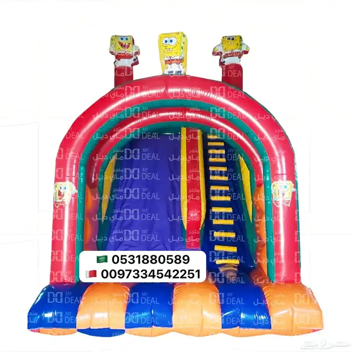 ايجار نطيطات تاجير ملاعب صابونية ايجار زحاليق مائية زحليقه 19