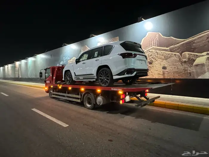 سطحة هيدروليك لنقل السيارات من القصيم إلى الكويت وقطر 0