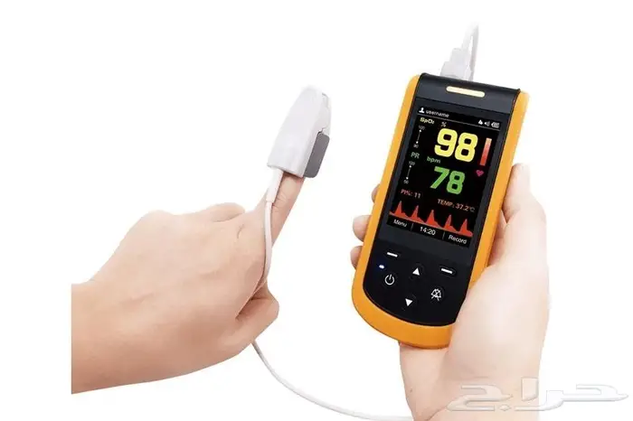 جهاز قياس نسبة الاكسجين كبار محمول مع شاحن SP-20 0