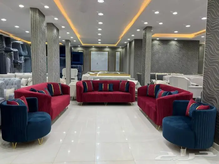 كنب جديد من المصنع للعميل شامل التوصيل 13