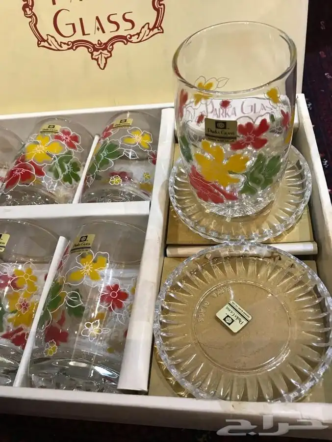 كاسات زجاجية 2