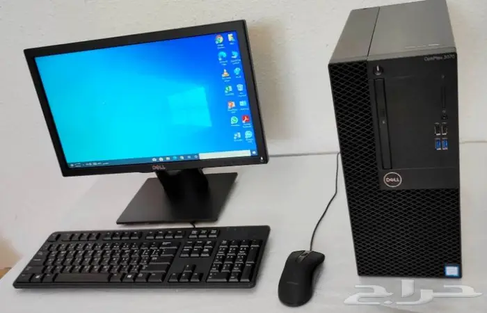 كمبيوتر مكتبي دلDELL_مستعمل_شبه جديد_Core i5_رام16 5
