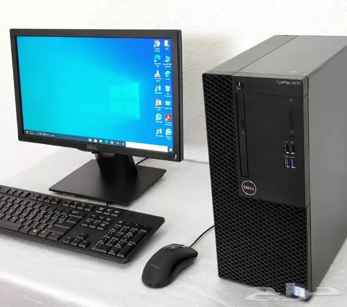 كمبيوتر مكتبي دلDELL_مستعمل_شبه جديد_Core i5_رام16 6