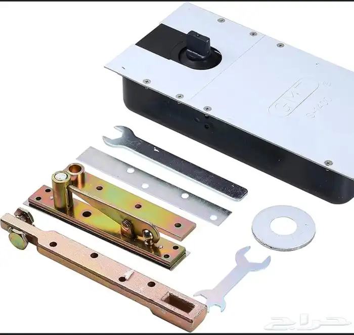 Floor glass hinges مفصلة باب زجاجي ارضية 2